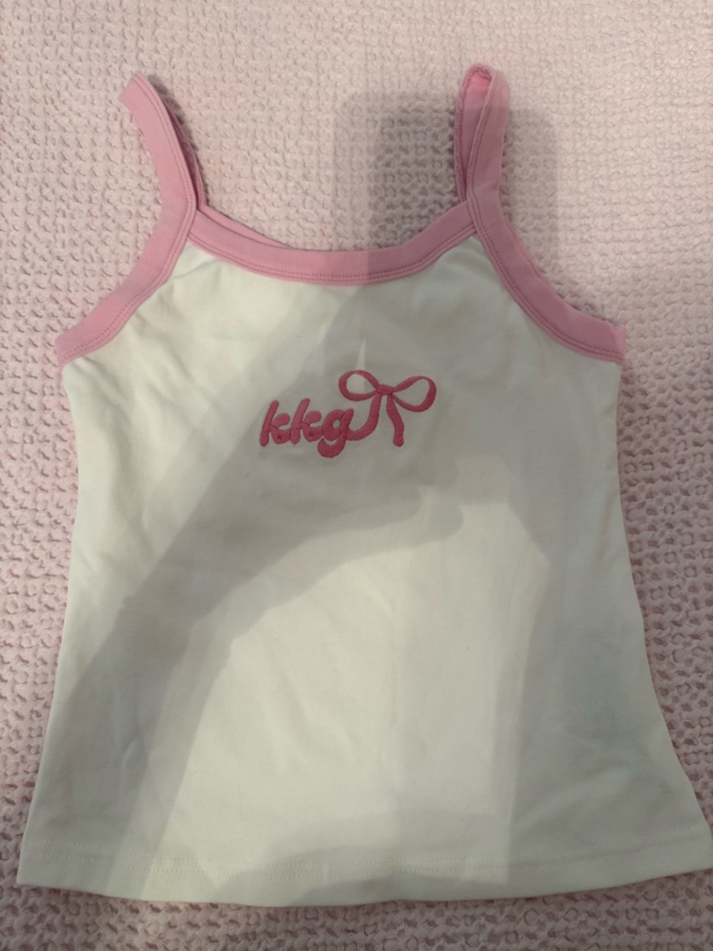 Kappa Kappa Gamma KKG pink tank top